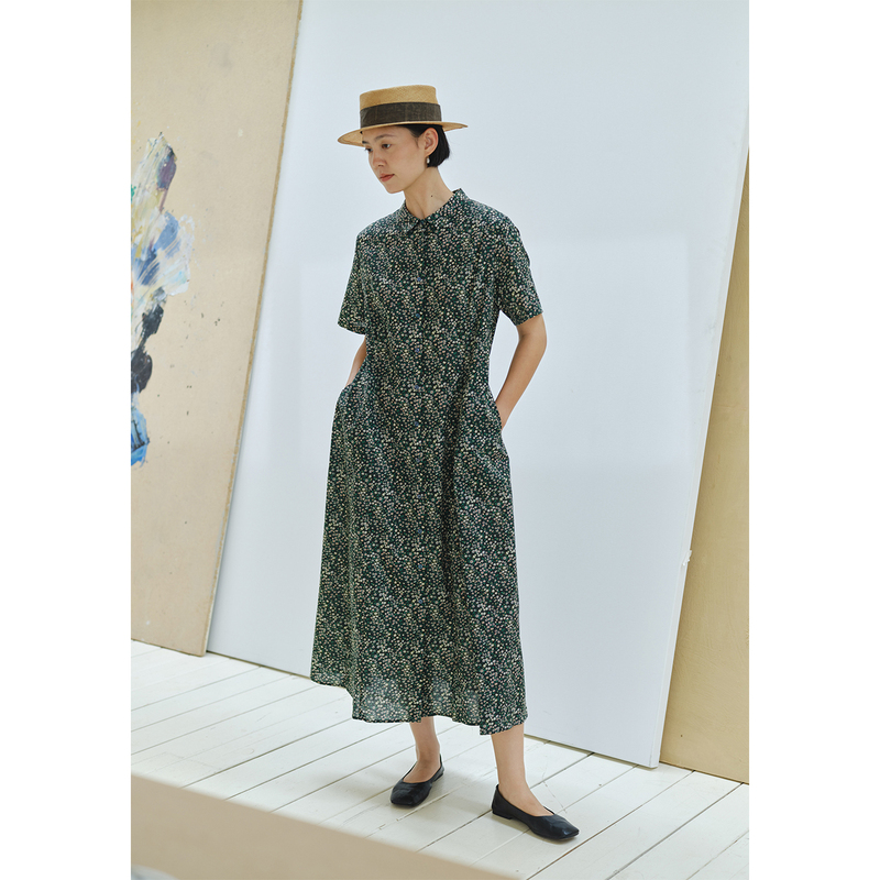 【Throwing Cloth as Clothing Zbwy】26 Spring/Summer British Liberty Tana Cotton 12-Piece Skirt Hem Dress with Daisy Flowers 【Throwing Cloth as Clothing Zbwy】26 Spring/Summer British Liberty Tana Cotton 12-Piece Skirt Hem Dress with Daisy Flowers