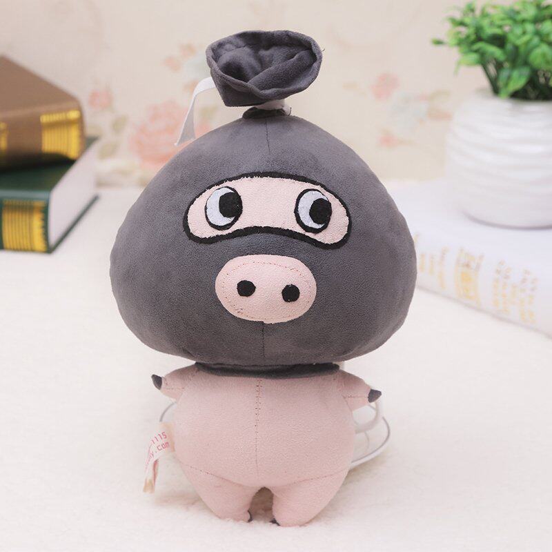 Hand Sewn Embroidery Making Creative Gift Small Pig Doll Fabric Puppet Send Boyfriend Handmade Cloth Art Doll Diy Material Bag