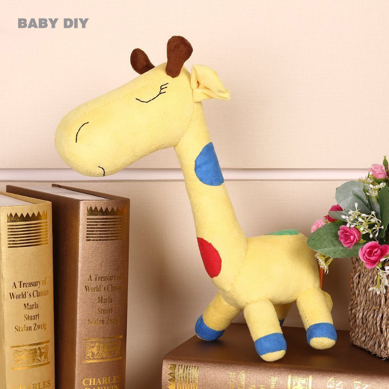 Hand sewn production of giraffes paparazzi puppeteer puppets Puppets fabric Milk Machine Time Handmade Doll Diy Material Bag