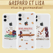 Lisa Kaspocartoon Transparent ultra-thin applies Apple iPhone13promax anti-fall protection 12 phone shell