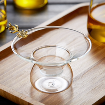Peking University History Tea Leakage Glass Tea Filter Screen Fabric Filter Filter with Gongdo Cup Tea Filter Pore
