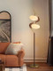 Japanese Wabi-Sabi Style Floor Lamp Retro Designer Creative New Chinese Style Living Room Study Bed and Breakfast Medieval Solid Wood Lamps