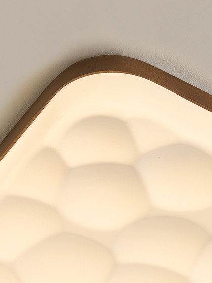 Medieval Style Living Room and Bedroom Led Lights, New Retro Warm and Romantic Textured Ceiling Lights for Master Bedroom, Eye-Protecting Study Room Lights