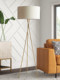 Nordic Style Simple Floor Lamp Living Room Coffee Table Sofa Side Decoration Bedroom Bedside Study Creative Standing Table Lamp