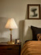 American-Style Simple Pleated Table Lamp, Chinese-Style Retro Bedroom Bedside Lamp, High-End Study Decorative Table Lamp, 2025 New Model