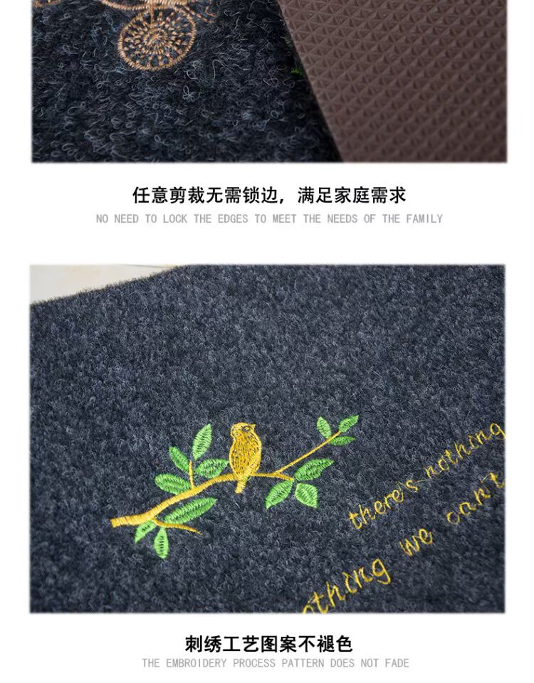 Thảm nhà bếp vào thảm cửa thấm nước mat phòng ngủ nhà cửa mat foyer chống dầu chân mat cửa mat tham long