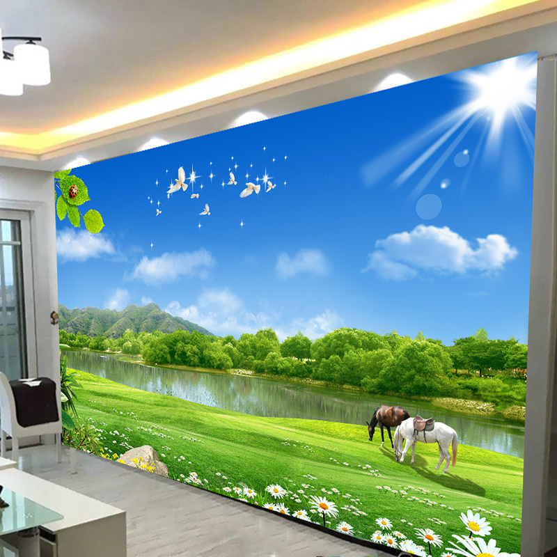 Self-Adhesive Landscape Sea View Mountain Scenery Forest Wallpaper Wall Stickers Cozy Bedroom Living Room Background Decoration Wall Mural Self-Adhesive Landscape Sea View Mountain Scenery Forest Wallpaper Wall Stickers Cozy Bedroom Living Room Background Decoration Wall Mural