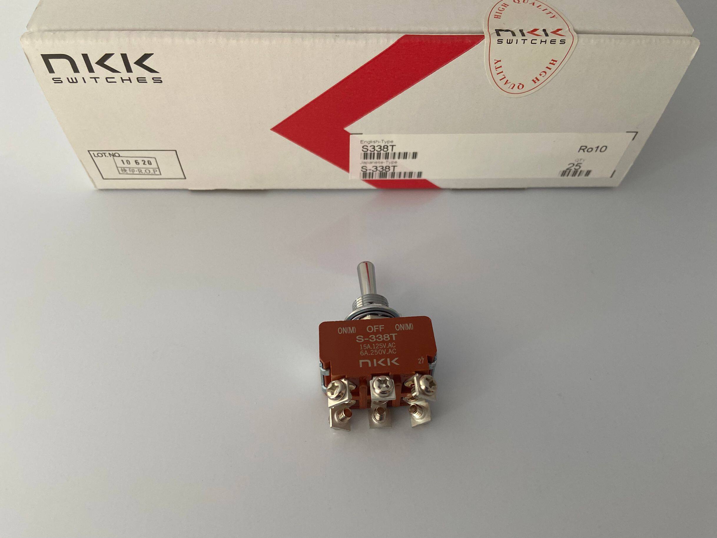 S-338T Reset 6-pin Japanese NKK S338T S301T Pile Driver Shaking Switch S-301T