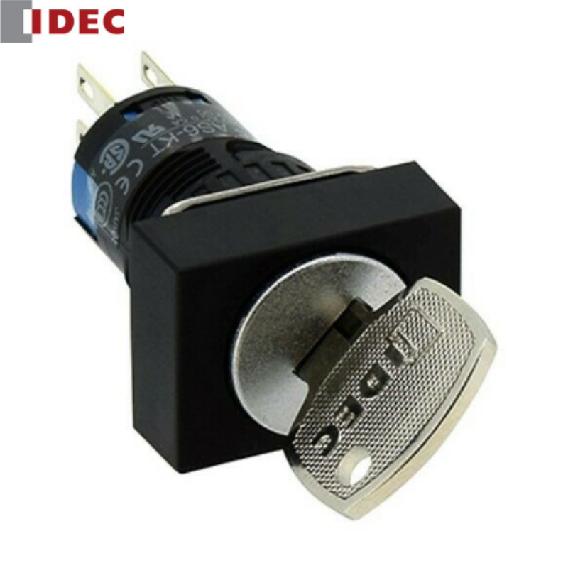 AS6H-2KT2CC imported Japanese idec and springs AS6H-21KT1BC key switch AS6H-21KT2BC