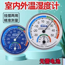High-precision thermometer humidity thermometer indoor household precision wall-mounted thermometer baby room living room bedroom