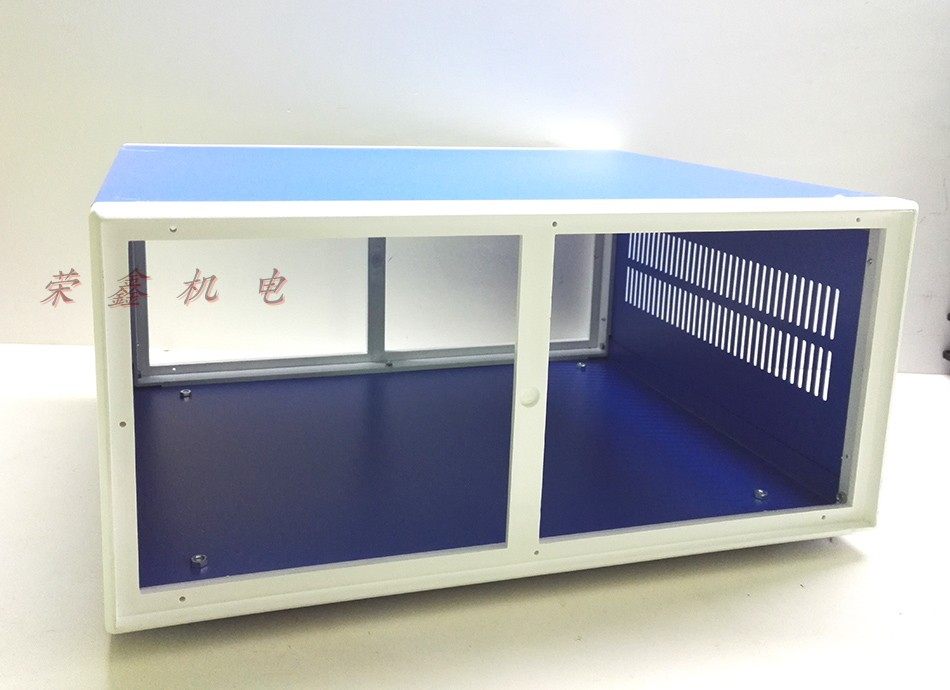 Plastic frame iron chassis instrument box 170*370 * 330 control box with panel engraving machine control