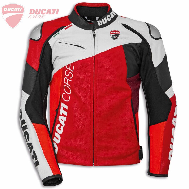 Ducati Daniele Corse C6 Leather Jacket Motorcycle Rider Anti-Fall Riding Leather Jacket Ducati Daniele Corse C6 Leather Jacket Motorcycle Rider Anti-Fall Riding Leather Jacket