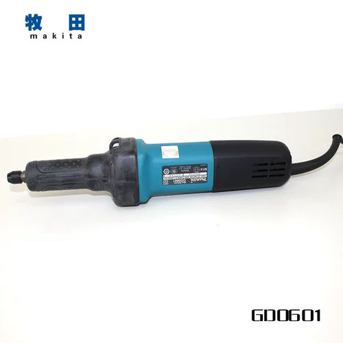 Подлинный Makita GD0601 Электрическая шлифовальная шлифовальная мельница. Грузовик с внутренней шлифовальной мельницей диаметром 6 мм