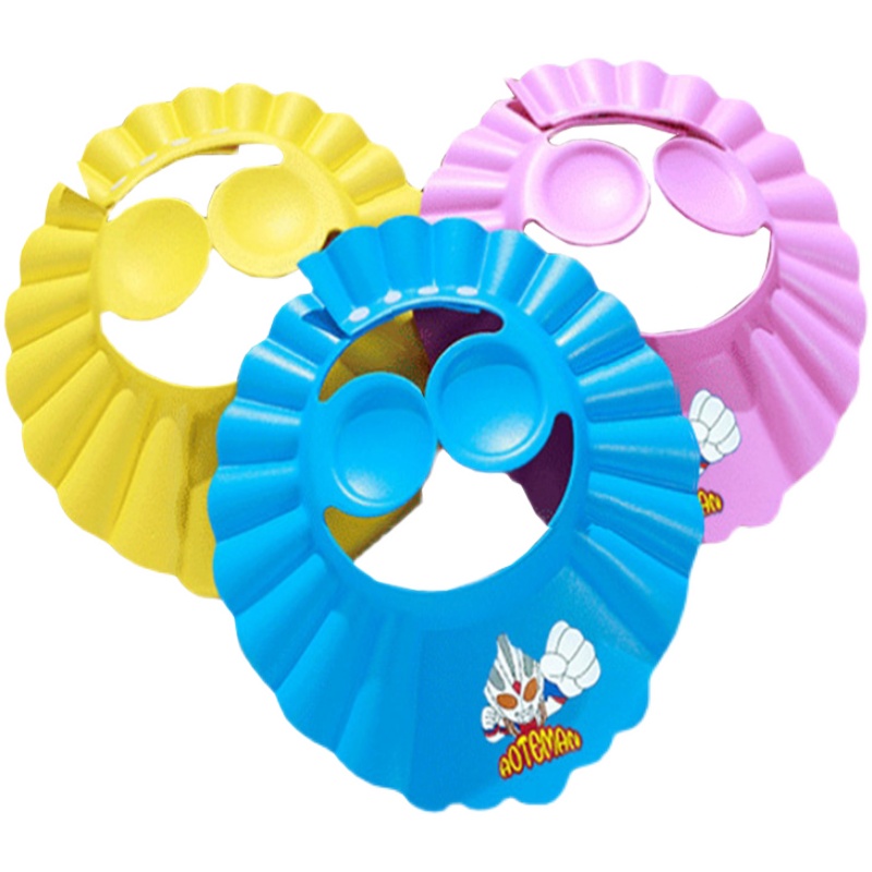 Baby washing head hat children waterproof ear protectors young boy shampoo cap Ottmann baby shower bath cap-Taobao