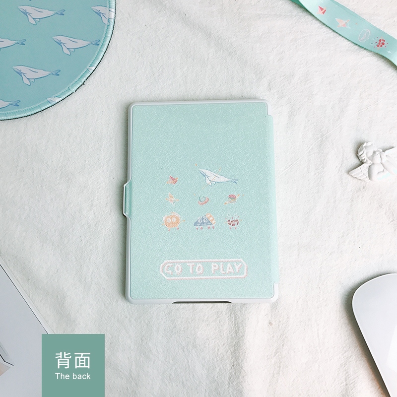 Fisherman kindle558 gốc / 499/958 vỏ trắng tay áo bảo vệ paperwhite3 minh họa tươi eBook - Phụ kiện sách điện tử ốp ipad 2