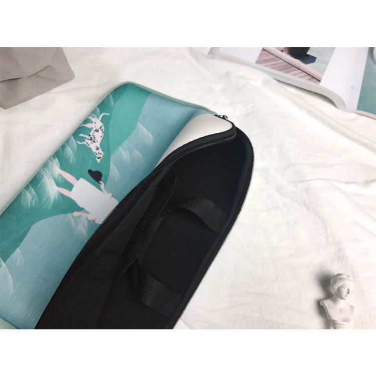 Apple Huawei Dell máy tính xách tay túi lót túi vô hình xử lý màu tươi 12 inch 13 inch 14 inch 15 inch - Phụ kiện máy tính xách tay túi đựng laptop asus