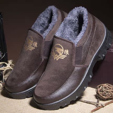 东北布棉鞋男老北京布鞋2017新款棉鞋老年人