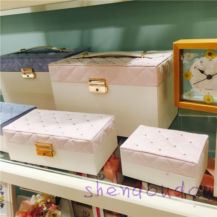 Usd 4 19 Spot An Afternoon Tea New Retro Velvet Flour Tender Spot An Afternoon Tea New Retro Velvet Flour Tender Heart Jewelry Box