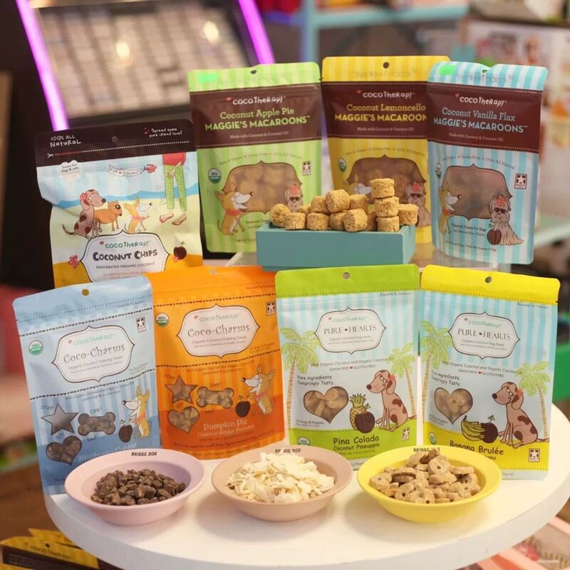 In-Stock Genuine Cocotherapy Organic Coconut Chips Dog Biscuits Snacks, Low-Allergen, Universal Snacks for Cats and Dogs