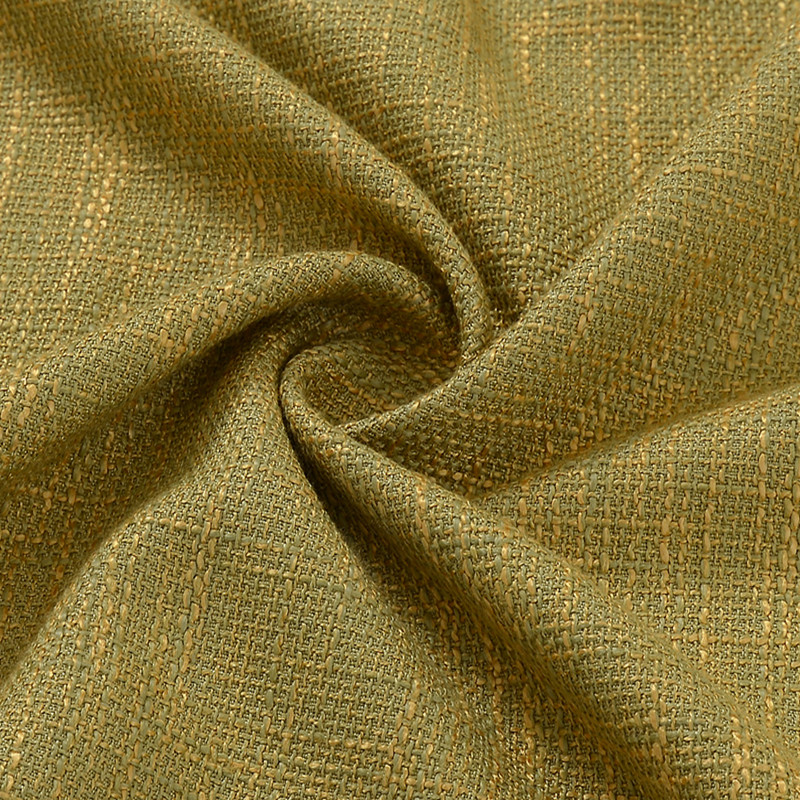 2021 new living room modern linen cotton linen thickened curtains semi-blackout bedroom Nordic simple hook-up