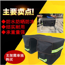 Motorcycle side bag Electric car satchel Travel canvas bag Piggy bag Courier special bureau Waterproof