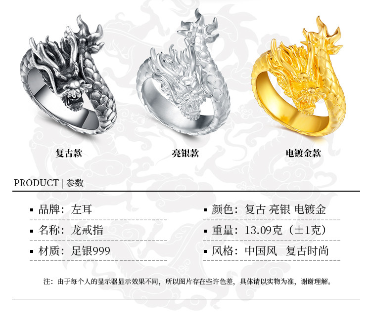 Bague homme BIJOUX  OREILLE GAUCHE en Argenterie - Ref 3086570 Image 10