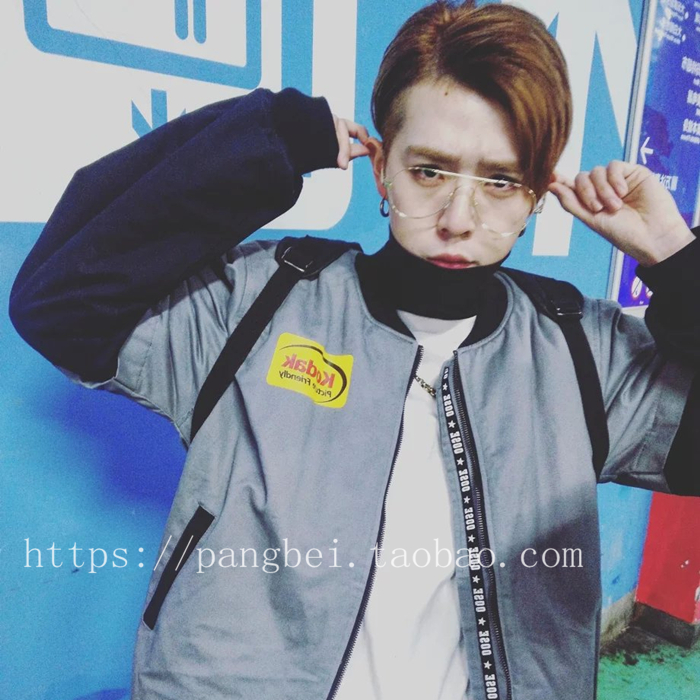 2016 mới hipsters hoang dã trang trí gương net red với ếch gương kim loại ánh sáng khung kính mắt kính điện biên phủ