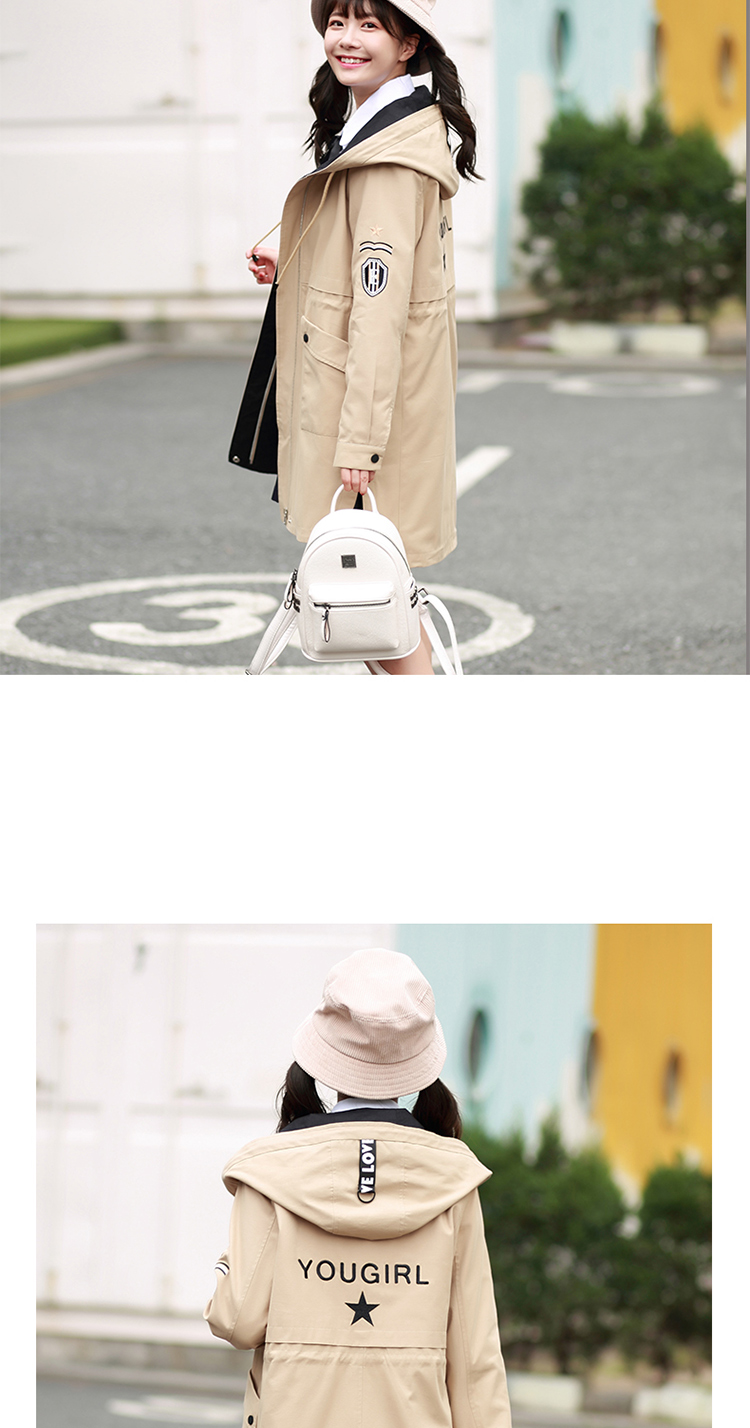Trench pour femme NIFFEILU     en Coton - Ref 3226542 Image 19