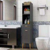 Toilet Toilet corner narrow cabinet Bathroom side cabinet Corner storage clip storage cabinet Toilet waterproof locker