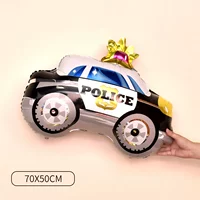 Полицейская машина, воздушный шар