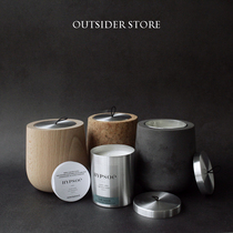 Spot 1995 French brand HYPSOE fragrant candle beech cement stone gift Shunfeng