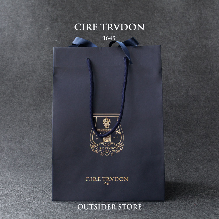 1643 France's Trudon incense brand branded paper bag single-shot option-Taobao