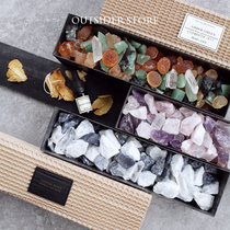 Spot MAD ET LEN aromatherapy pure crystal square tin made in France SF gift