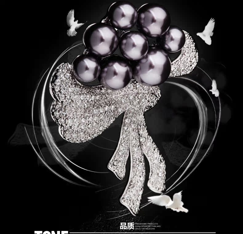 Broche femme ETERNELLE en cristal autrichien - Ref 1174202 Image 18