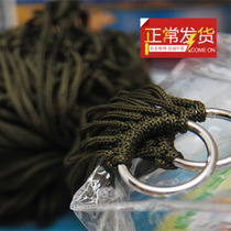 Portable military green hammock rope thick high quality hammock hanging chair outdoor products