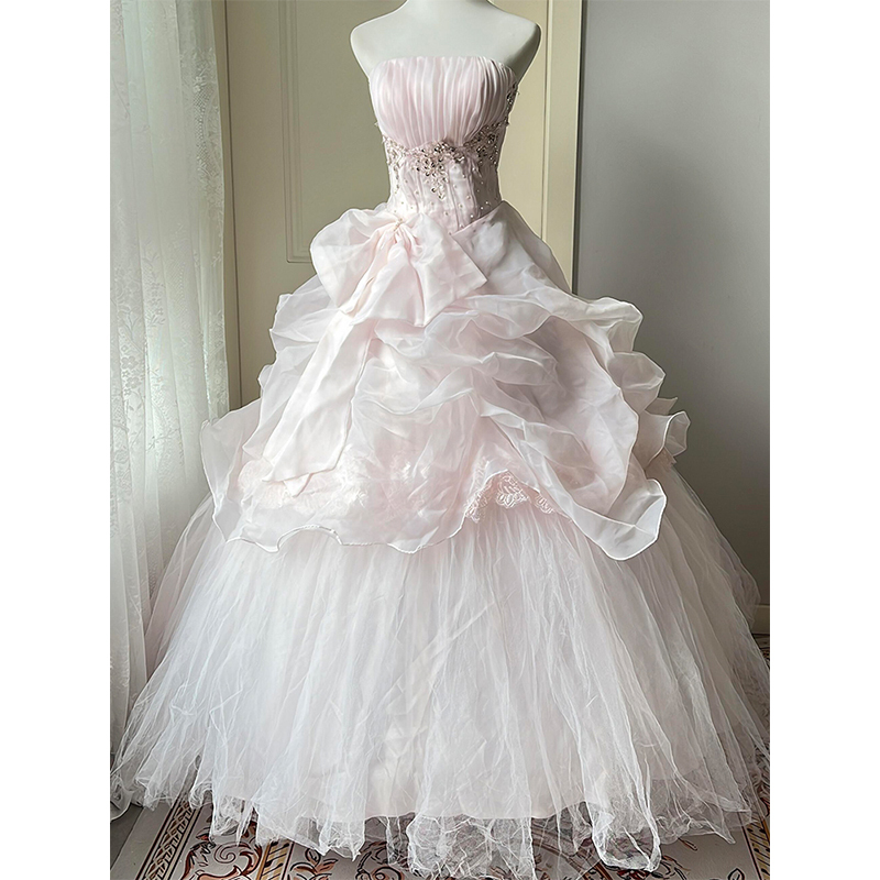 Lolita Evening Dress for Girls, High-End Fairy-Like Elegant, Socialite Student, Coming-Of-Age Ceremony, Lolita Princess Dress with a Sense of Sophistication
