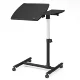 Двойная таблица Black Desk040 (высота 58-85 см)