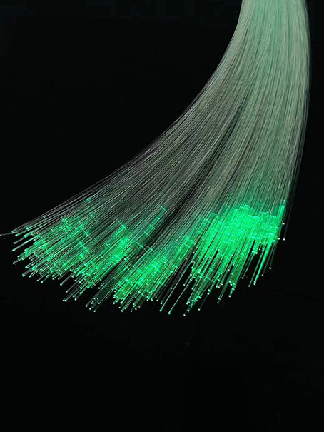 12V two-color flashing same color meteor machine car star sky top modification LED car all over the sky star fiber light source device