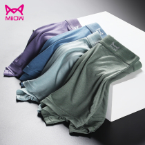 Cat Man underwear mens boxer modal loose size shorts mens underwear middle waist boxed