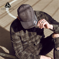 YUPOONG-FLEXFIT baseball duck mens fully enclosed blend stretch hat Korean version of Joker ins Tide cap