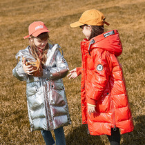 Girls down clothes 2020 new Qingkura special price Children jacket Winter foreign air light thin CUHK child Han version of the tide
