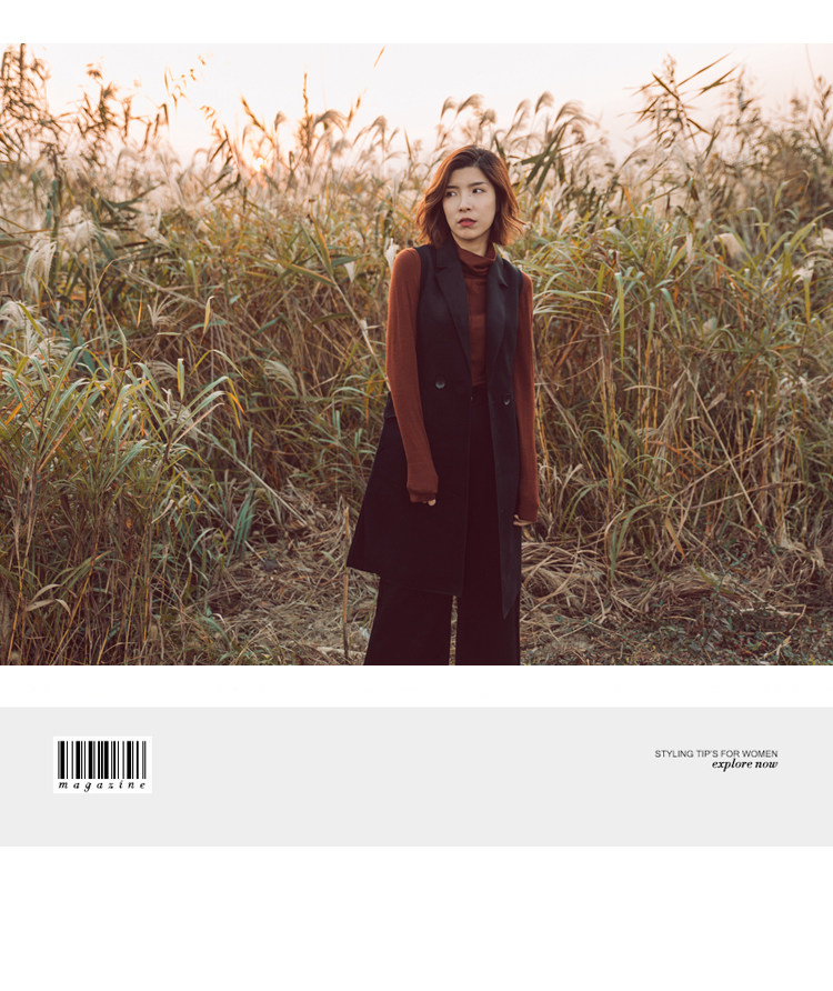 Débardeur hiver femme      en Polyester - Ref 3178602 Image 17