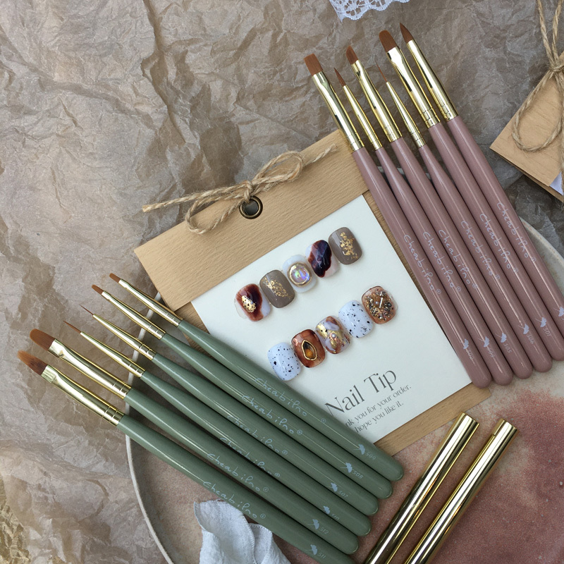 New Japanese-Style Nail Art Pen Set with Gel Polish, Light Therapy Brush, Round Head, Flat Head, Sweeping Brush, and Painting Pen, 12 Styles New Japanese-Style Nail Art Pen Set with Gel Polish, Light Therapy Brush, Round Head, Flat Head, Sweeping Brush, and Painting Pen, 12 Styles