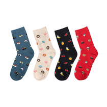RMB39  5 Double Personality Fruits Inserts sushi Sox Childrens trends Silo Socks South Korea Short Cylinder Cute Academy Wind