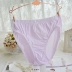 Bướm Anfen cotton phụ nữ tam giác đồ lót cotton eo lớn kích thước mỏng phần trung niên mẹ cao eo quần phụ nữ quần sịp đùi Giữa eo