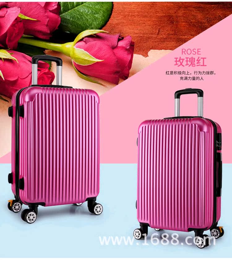 22 inch hành lý xe đẩy nhôm khung vali bánh xe phổ quát nam nam 26 hộp mật khẩu 20 inch 24 hộp sinh viên 28 vali kéo size 20