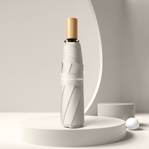 Meto Umbrella Sunny and Rain Dual Umbrella Male and Female Student Sunscreen Large Folding Custom Printing LOGO Advertising Umbrella