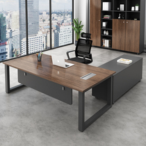Office furniture business manager boss desk simple modern boss desk supervisor desk desk chair combination