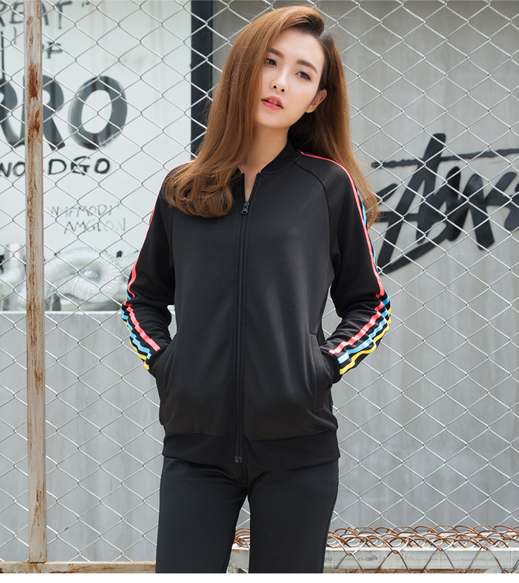 Fan Stick Thể Thao Mùa Xuân và Mùa Thu Mới Nhanh Chóng làm khô Thoáng Khí Ngoài Trời Casual Dài Tay Áo Jacket Chạy Đào Tạo Áo Khoác áo khoác reebok