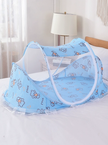 Детская москитная сетка, складное защитное детское средство от комаров для новорожденных, защита при падении
